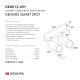 Белый умный трековый светильник DK8012-WH купить в Москве