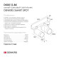 Черный умный трековый светильник DK8012-BK купить в Москве